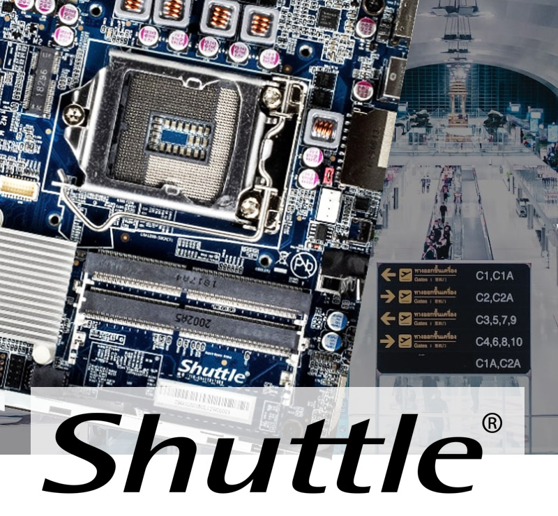 We sell hardware from Shuttle We sell hardware from Shuttle
