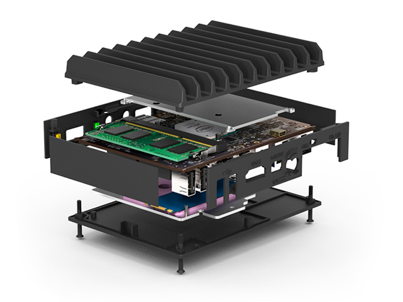 Industrial PC for robust environments