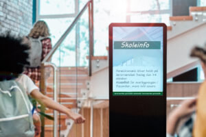 Kundetilpassede infoskærm løsninger