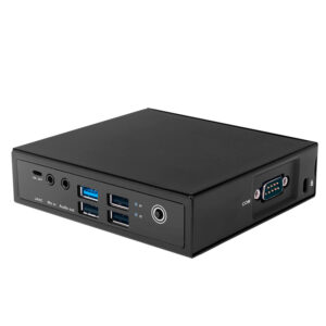  Ultra compact and fanless design with Intel Cherry Trail Inside and supports dual 1080p display