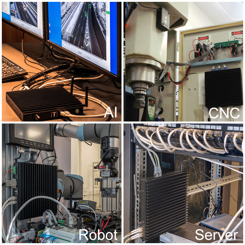 Tensor-I22 suit perfectly for industrial automation, AI edge computing, robotics control, network security and monitoring, retail, media and more use-cases.