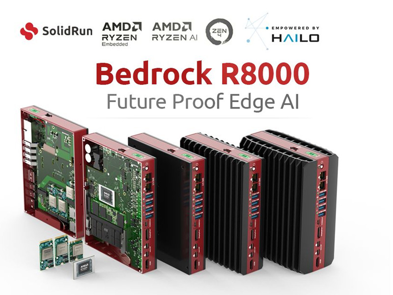 SolidRun lancerer Bedrock R8000 – Future Proof Edge AI