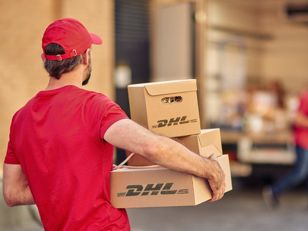 DHL Shipping company We use DHL as our primary logistics partner to ensure fast and reliable delivery.