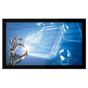 TAICENN TPC-DCT215D is a fanless industrial Touch Panel PC with a 21.5" Full HD display.