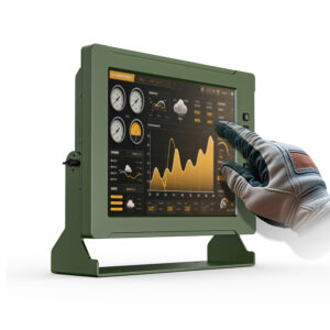 Rugged 10.4″ industrial touch monitor