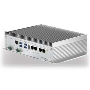 Kompakt fanless Edge Computer med Intel&reg; Core&trade; Ultra 5 125U, NPU, 4&times; GbE, DDR5 og NVMe.