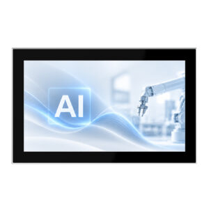 TAICENN TPC-DCS156HF-4L – 15,6" industriel AI Panel PC med Intel Core Ultra 5 225U, integreret NPU, fanless design og IP66-front til automation og HMI.